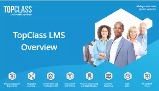 This video provides a 5 minute visual overview of TopClass LMS